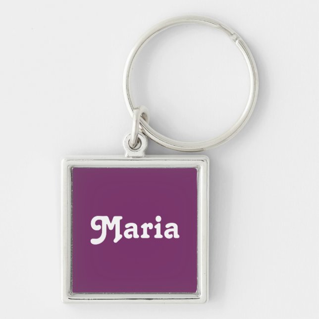 Chaveiro Key Chain Maria (Frente)