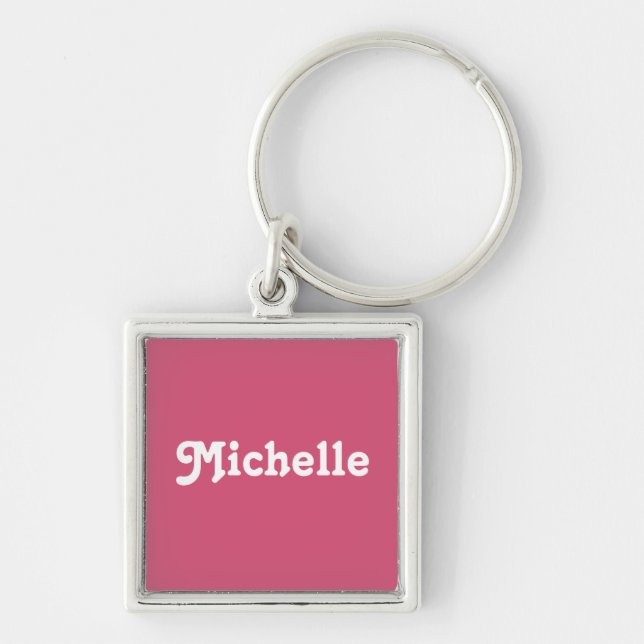 Chaveiro Key Chain Michelle (Frente)