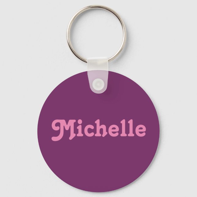Chaveiro Key Chain Michelle (Frente)