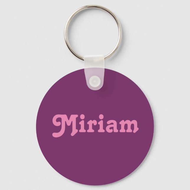 Chaveiro Key Chain Miriam (Frente)