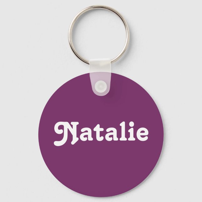 Chaveiro Key Chain Natalie (Frente)