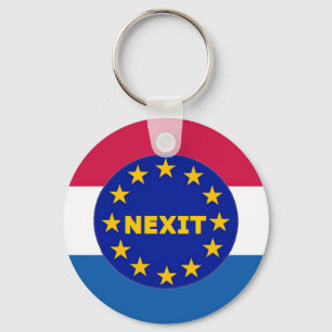 Chaveiro Key Chain Netherlands Flag EU Nexit