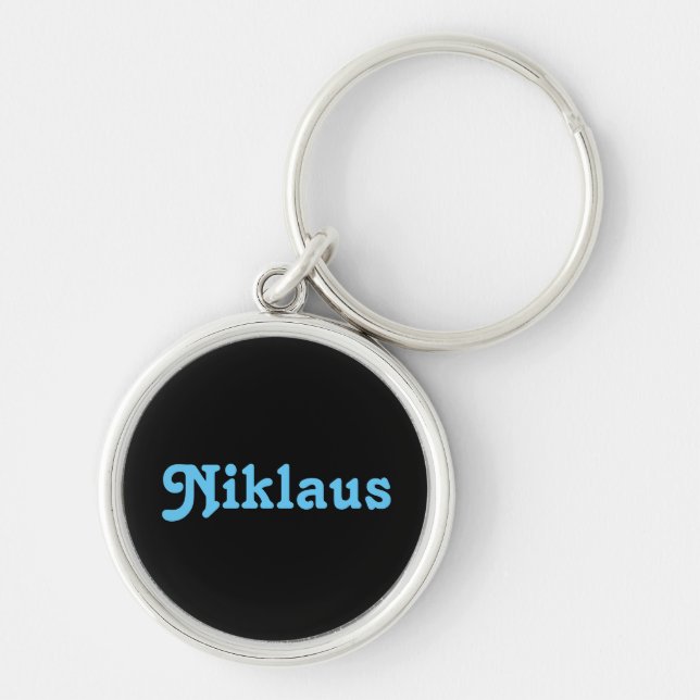 Chaveiro Key Chain Niklaus (Frente)