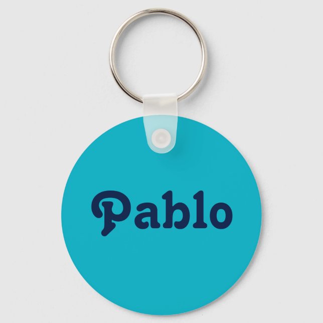Chaveiro Key Chain Pablo (Frente)