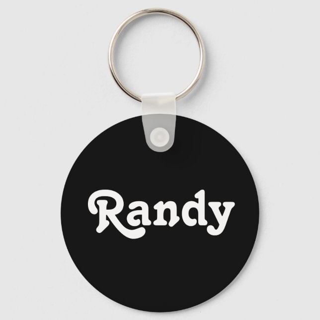 Chaveiro Key Chain Randy (Frente)