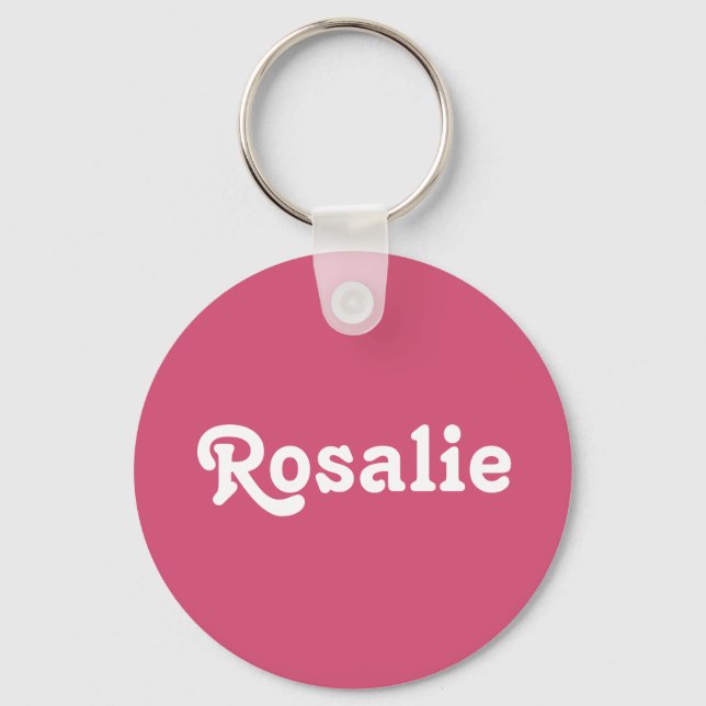Chaveiro Key Chain Rosalie (Frente)