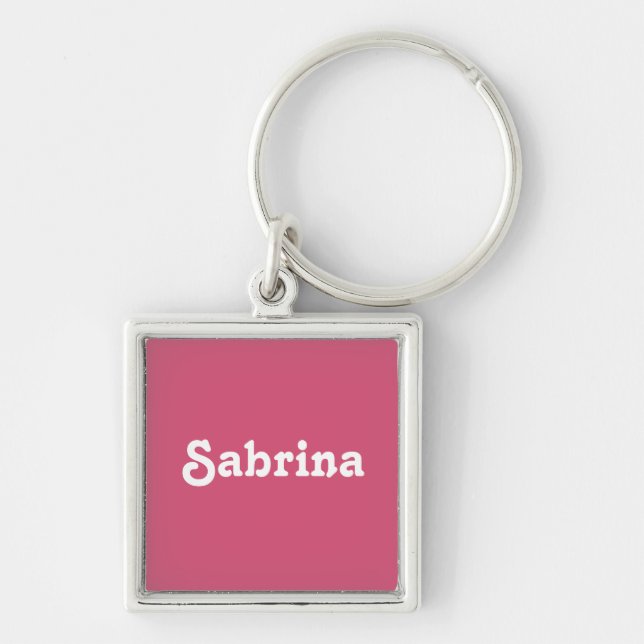 Chaveiro Key Chain Sabrina (Frente)
