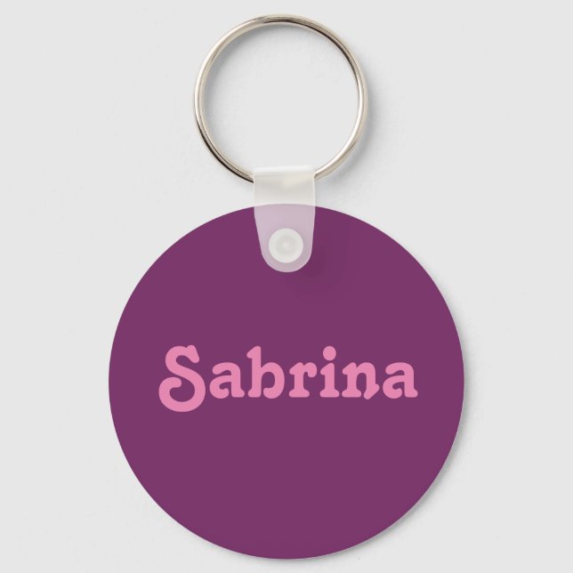Chaveiro Key Chain Sabrina (Frente)
