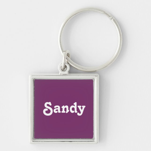 Chaveiro Key Chain Sandy (Frente)