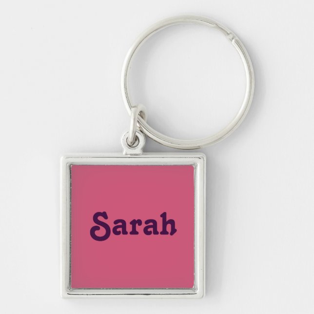 Chaveiro Key Chain Sarah (Frente)