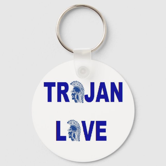 Chaveiro Key Chain Trojan Love (Frente)