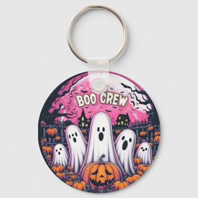 Chaveiro Key Rings Happy Halloween (Frente)