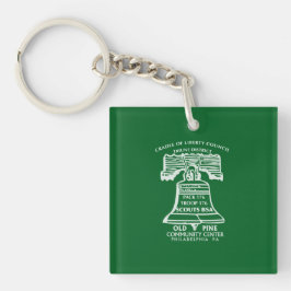 Chaveiro Keychain (Acrylic) - Forest Green