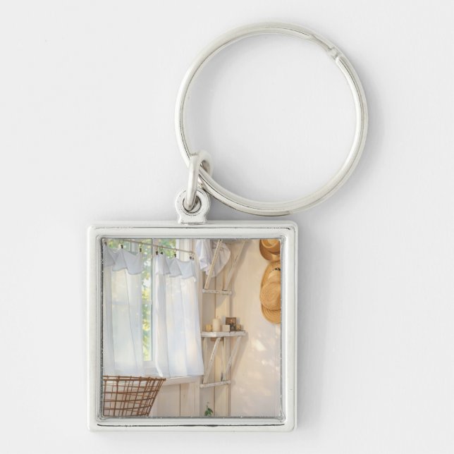 Chaveiro Keychain Curtain in the Wind (Frente)