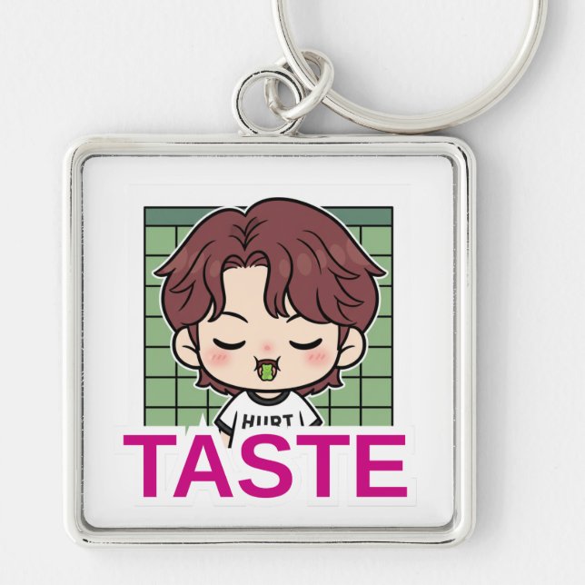 Chaveiro Keychain Haechan TASTE Theme (Frente)