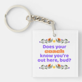 Chaveiro Keychain hockey gift does coach know