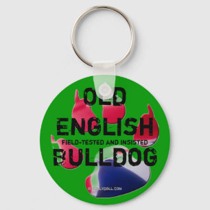 Chaveiro Keychain Old Bulldog Inglesa