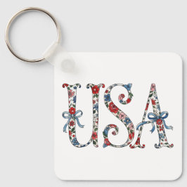 Chaveiro Keychain Patriotic US 250th Anniversary Keychain
