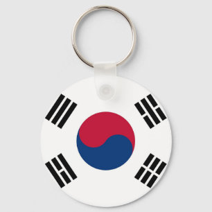Chaveiro Keychain with Flag of South Korea