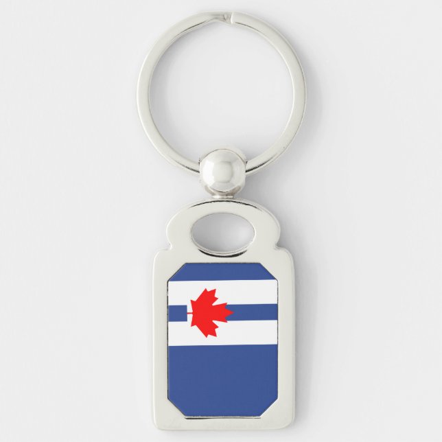 Chaveiro Keychain with flag of Toronto (Frente)
