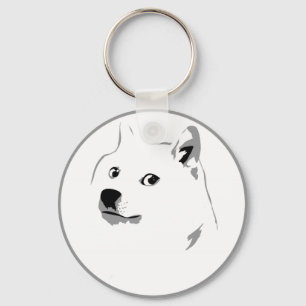 Chaveiro Keyfob minimalista do dogecoin