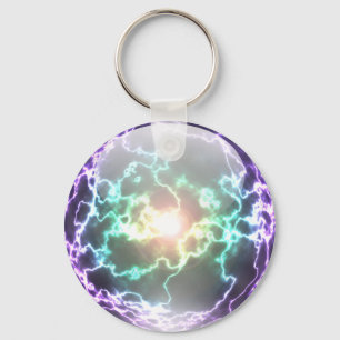 Chaveiro KeyRing da bola do relâmpago