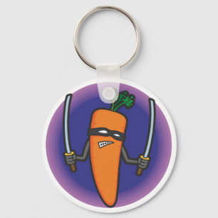 Chaveiro Keyring da cenoura de Ninja