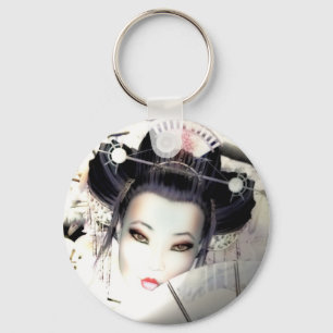 Chaveiro Keyring da gueixa