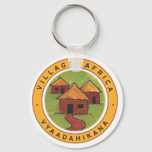 Chaveiro Keyring de África da vila