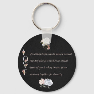 Chaveiro Keyring do amor