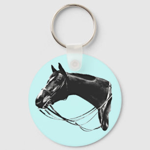 Chaveiro Keyring do cavalo do puro-sangue
