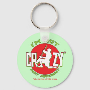 Chaveiro Keyring do design do Goalie do Lacrosse