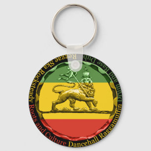 Chaveiro Keyring do leão da reggae de Rasta
