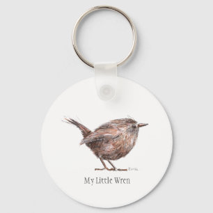 Chaveiro ` Keyring do pássaro da minha carriça pequena'