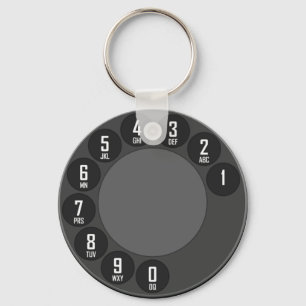 Chaveiro keyring do seletor do telefone