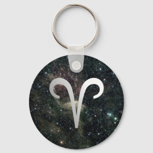 Chaveiro Keyring do universo do sinal da estrela do zodíac