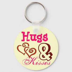 Chaveiro Keyring dos abraços & dos beijos