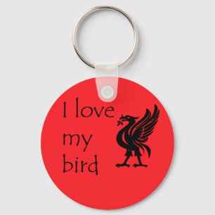 Chaveiro Keyring - Liverpool Liverbird