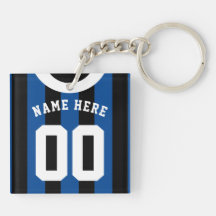 Keyring personalizável de Rugby Jersey