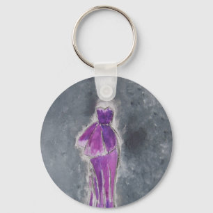 Chaveiro Keyring roxo de Dresss
