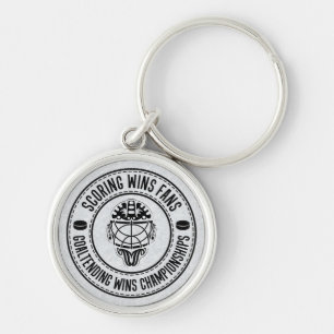 Chaveiro Keyrings dos campeonatos da vitória dos Goalies d