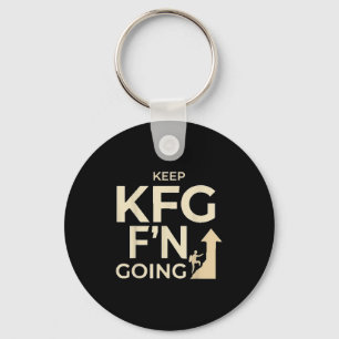 Chaveiro Kfg Continue F'n Indo Ao Estilo Militar