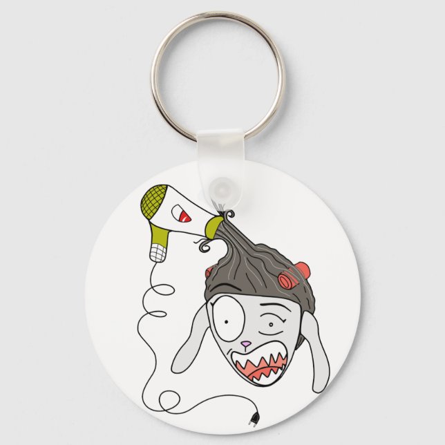 Chaveiro Khaty el secador diabólico (Frente)