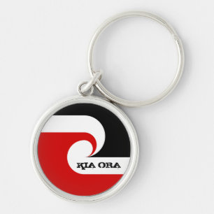 Chaveiro Kia Ora & Maori Flag, Nova Zelândia/Esporte, râg