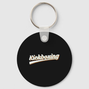 Chaveiro Kickboxer de Kickboxing Retro Vintage