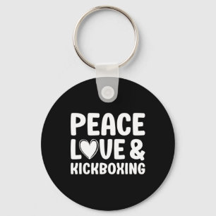 Chaveiro Kickboxing Eu Amo Kickboxing Kickboxer 