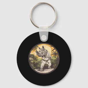 Chaveiro Kickboxing Rino Taekwondo Caratê MMA Engraçado