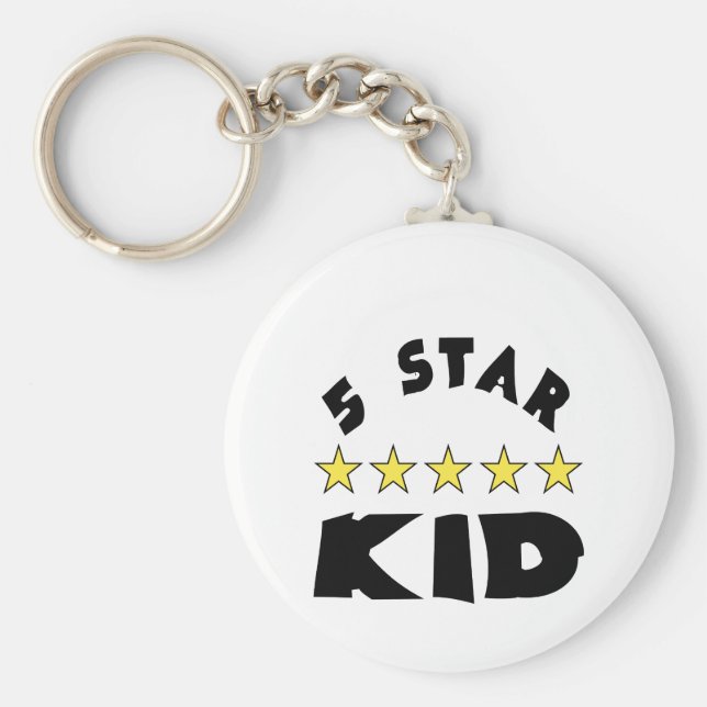 Chaveiro Kid de 5 estrelas (Frente)