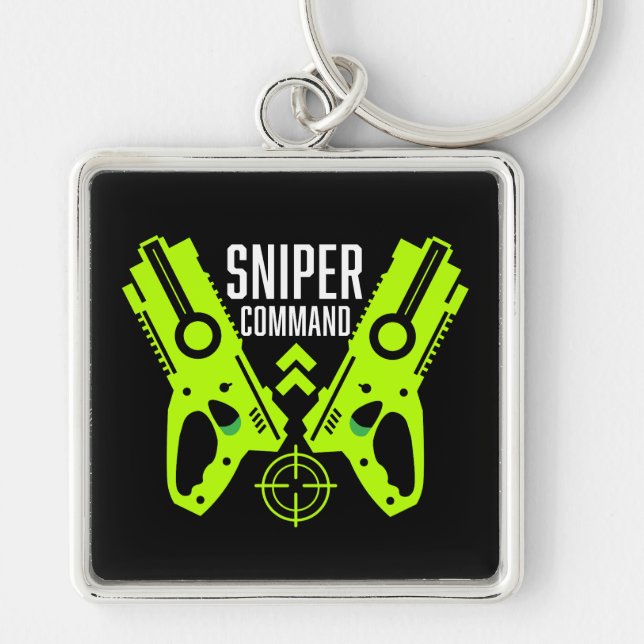 Chaveiro Kids Toy Gun Batalha Natal (Frente)