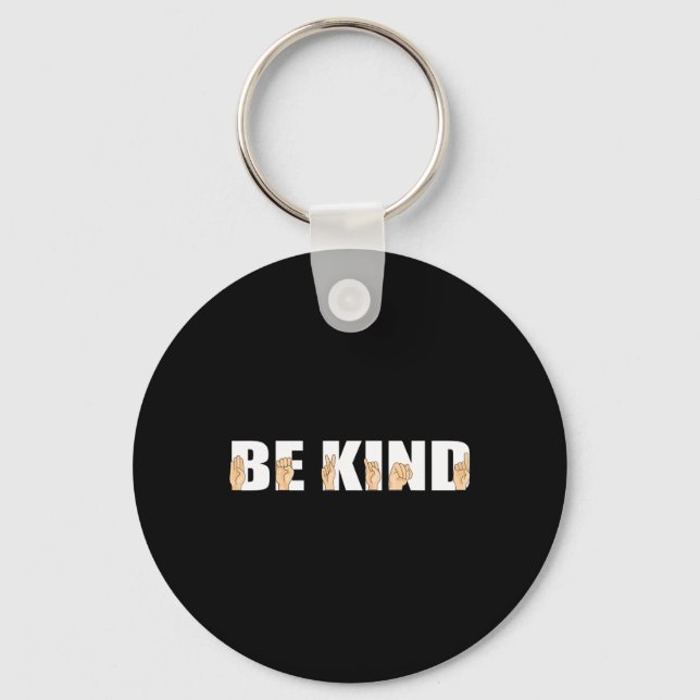 Chaveiro Kind Sign Language Daf (Frente)